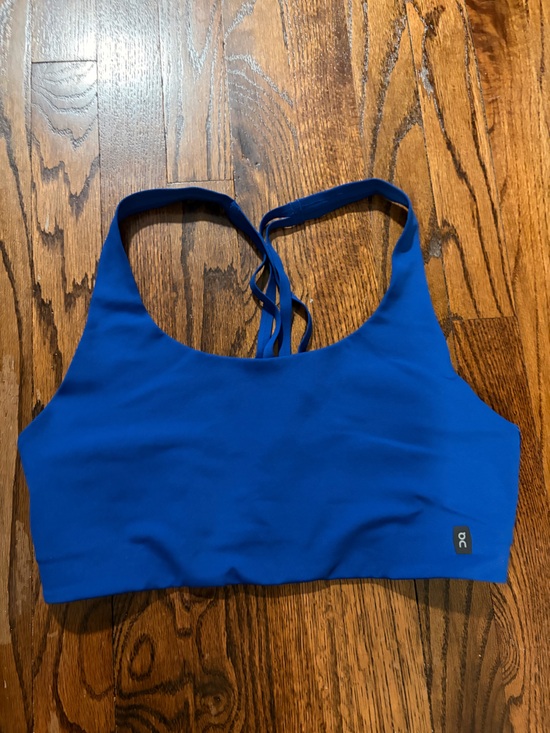 On Running Other - On Running Women's Large Royal Blue Strappy Sports Bra
